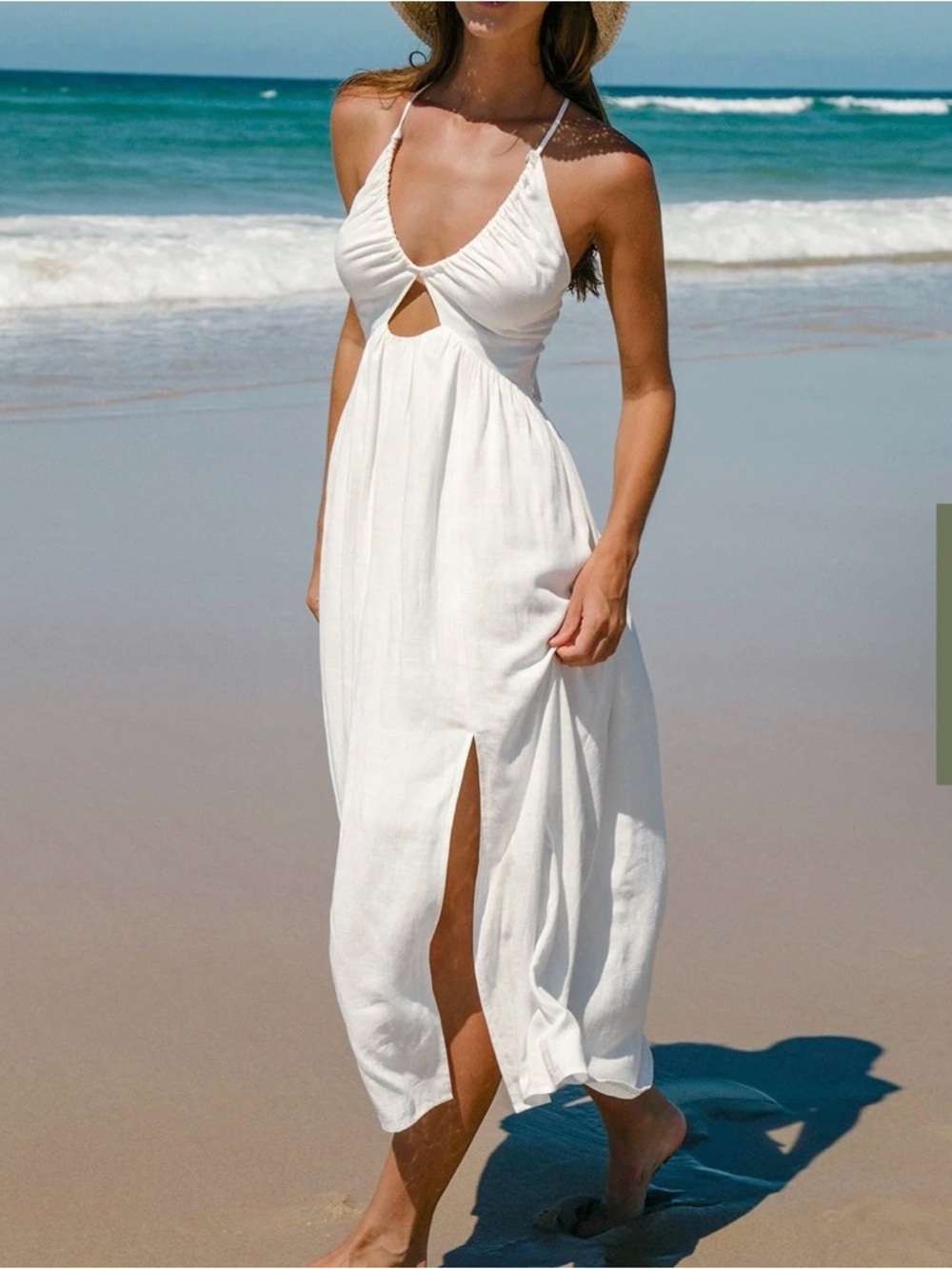 *BNWT* Berlook White Maxi Dress